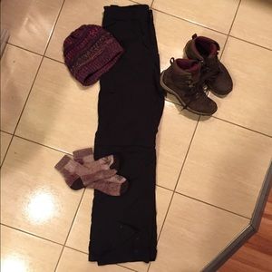 The North Face hiking pants.